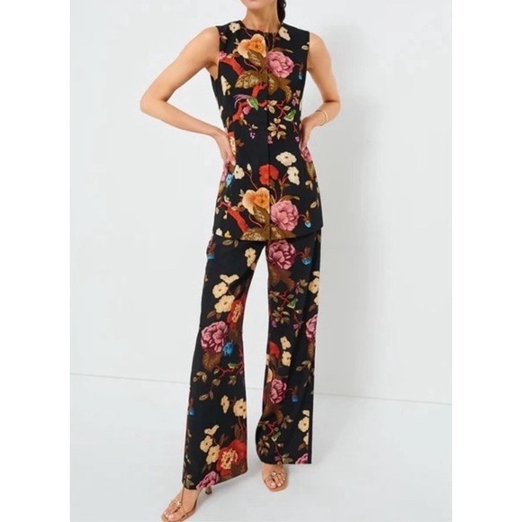 Tuckernuck Tops - Tuckernuck Baroque Floral Erin Pants And Tunic Size 6 And Med Set